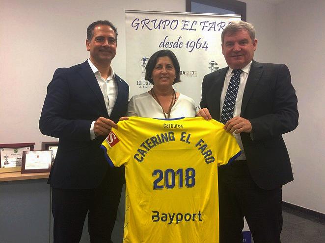 Firma de la Renovación de acuerdo con el Cádiz CF - El Faro Catering